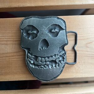The Misfits belt buckle